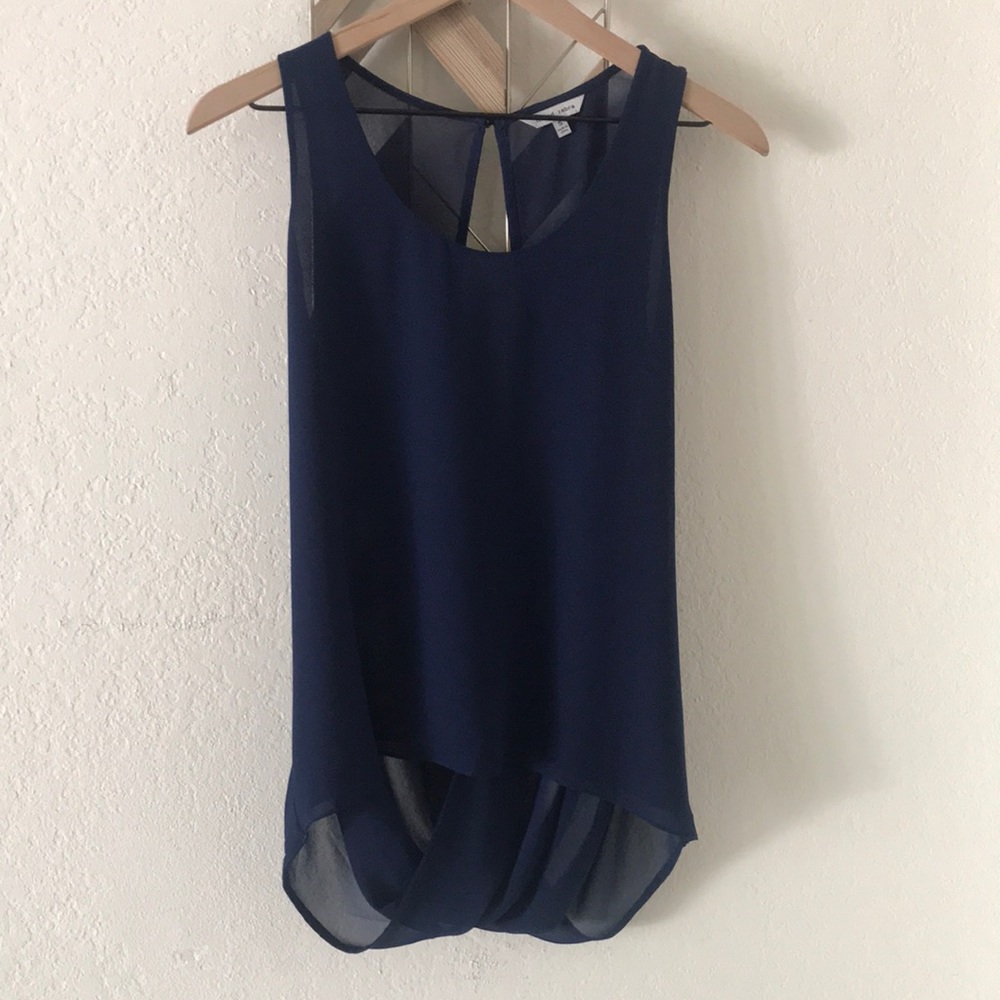 Naked Zebra rouched open bag blouse